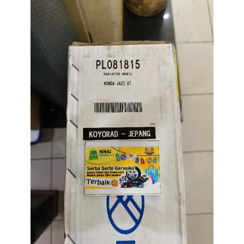 Radiator Honda Jazz Matic 2004 2007 Koyorad