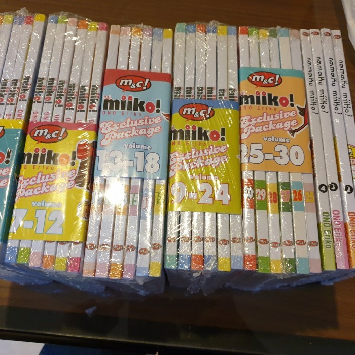 SGA99 KOMIK HAI MIIKO BUNDLING VOL 1-30 SET BONUS NAMAKU MIIKO