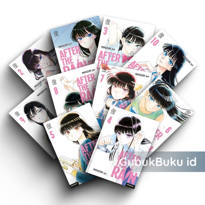 SGA99 KOMIK MANGA SERI AKASHA : AFTER THE RAIN - JUN MAYUZUKI