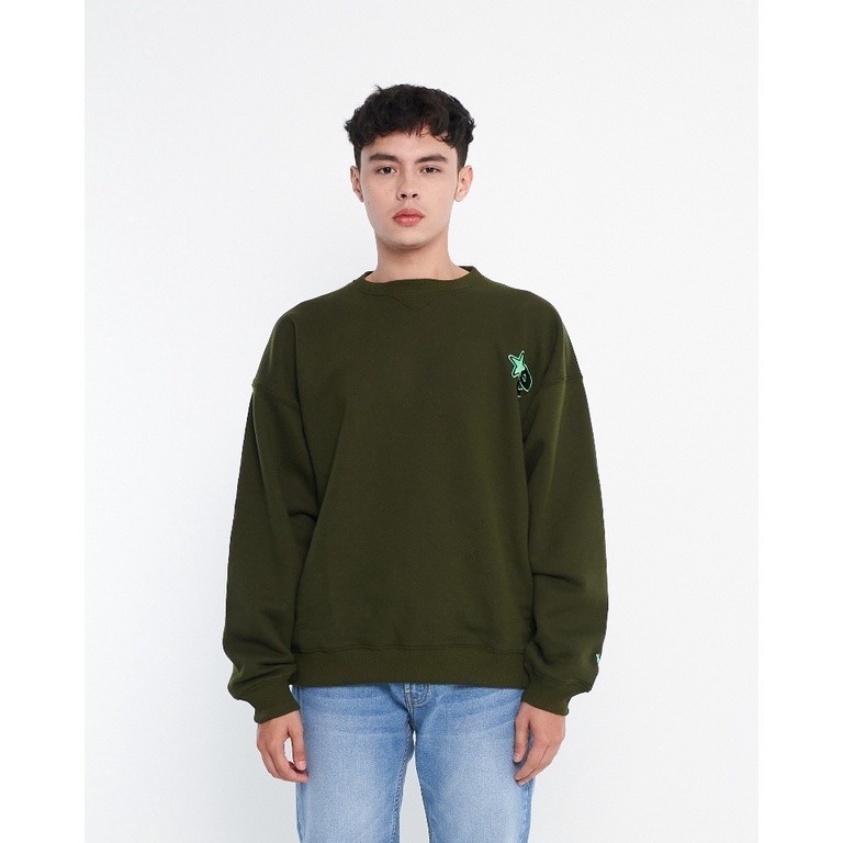 Erigo Sweatshirt Annecy Army Green Unisex
