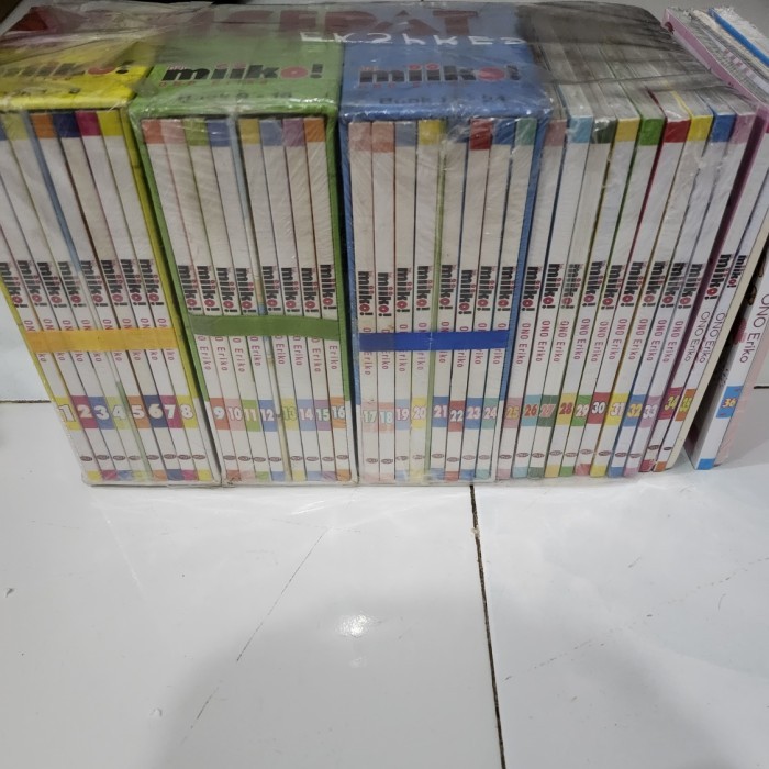SGA99 KOMIK HAII MIIKO SET VOL 1-36 SEGEL ORI SUPER RARE