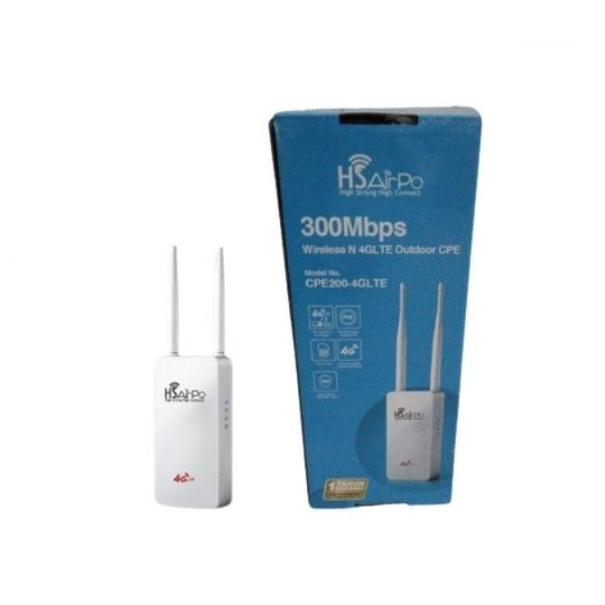 HSAIRPO AirPo CPE200 Modem OUTDOOR 4G LTE PLUS WIRELESS 2.4ghz 300Mbps