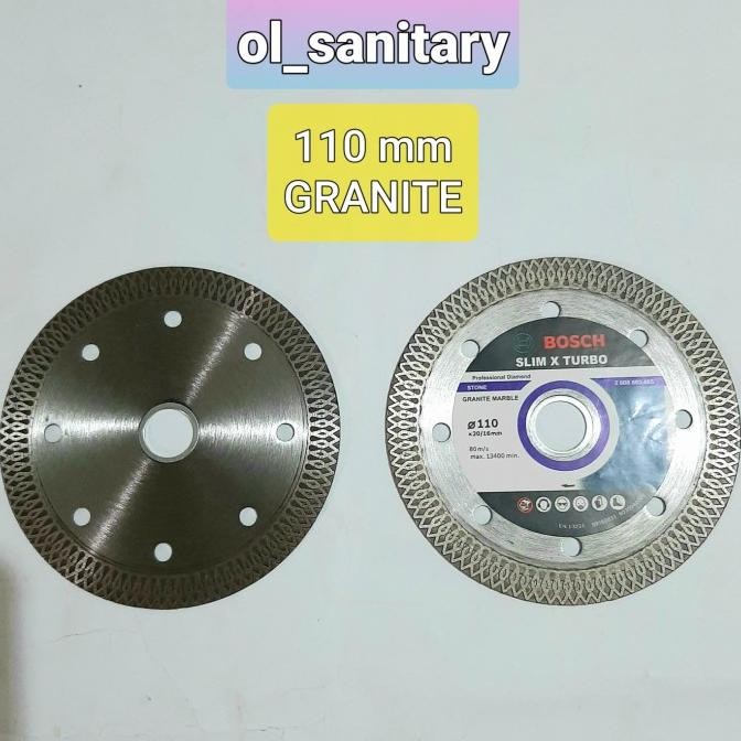Diamond Wheel Pisau Potong Granite Turbo Bosch Mata Potong Granite