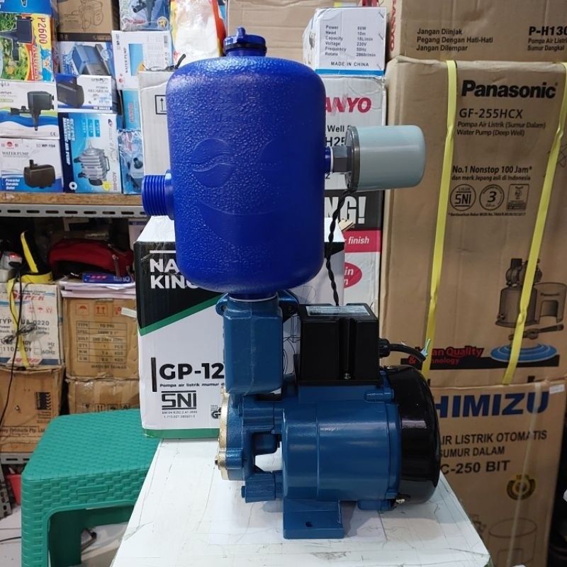 POMPA PENDORONG NATIONAL GP 125 OTOMATIS KING QUEEN TOP POMPA 125 WATT DORONG BOOSTER