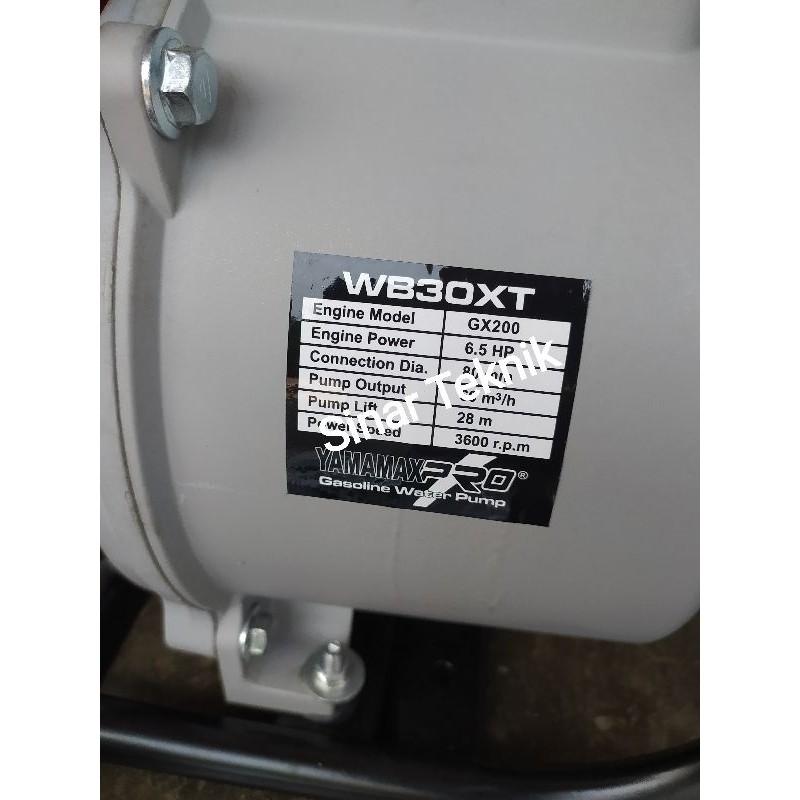 Yamamax WB 30 XT Alkon Pompa Air Irigasi Sawah 3 Inch Bigpum Jumbo
