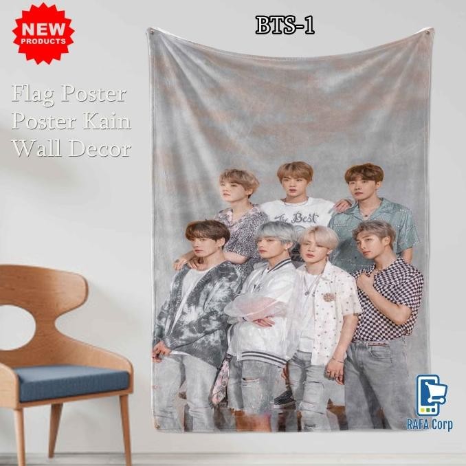 Sale Poster Kain Seri Kpop Bts