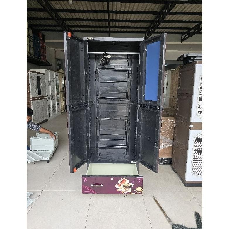 LEMARI PLASTIK JUMBO GANTUNG AMBAL NAPOLLY