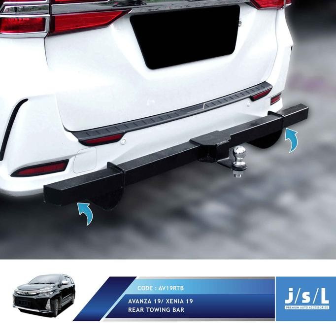 Toyota New Avanza / Xenia / Veloz 2019 Tanduk Belakang Rear Towing Bar