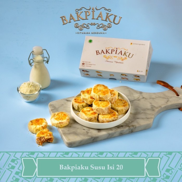 

Bakpiaku Asli Yogyakarta isi 20 Selalu New & Fresh (Ada 6 Rasa)