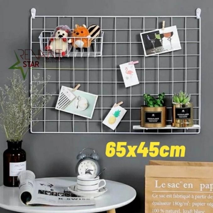 Sale Ram Kawat Tebal 65Cm 45Cm Pajangan Dekorasi Dinding Anti Karat