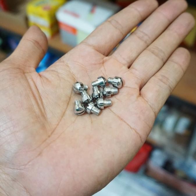 #@#@#@#@] Baut Ring Lampu Reflektor Vespa Sprint Bagol Veloce Chrome Stainless