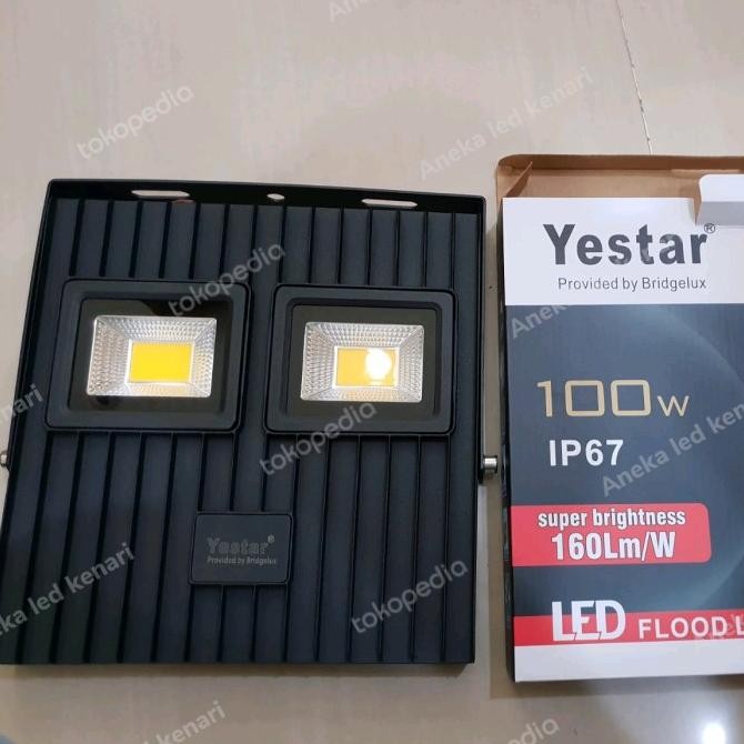 lampu tembak sorot led 100 watt floodlight Yestar IP67 Anti petir 100W