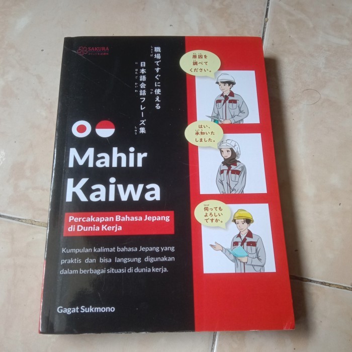 buku mahir kaiwa percakapan bahasa jepang di dunia kerja