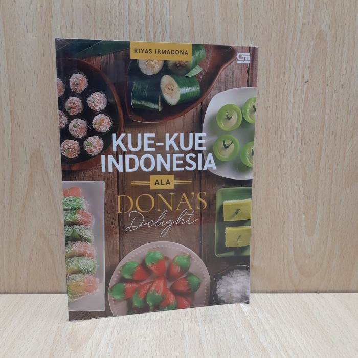 buku resep KUE KUE INDONESIA ala Dona's Delight.