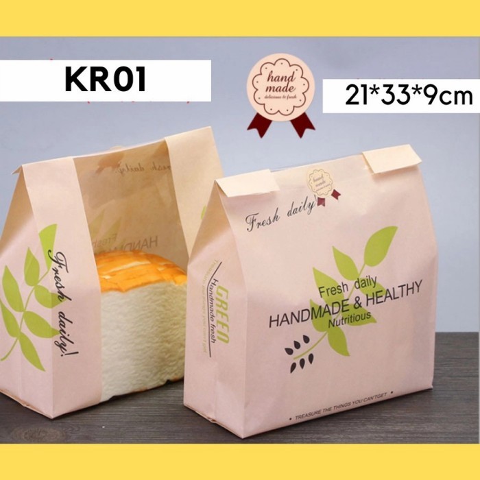 Kemasan Kertas Roti Tawar / Plastik Roti