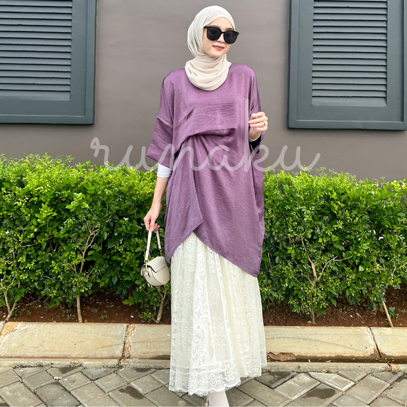 PROMO RAMADHAN SILMI KAFTAN - KAFTAN WANITA PREMIUM - KAFTAN PENDEK WANITA - KAFTAN MODERN - KAFTAN