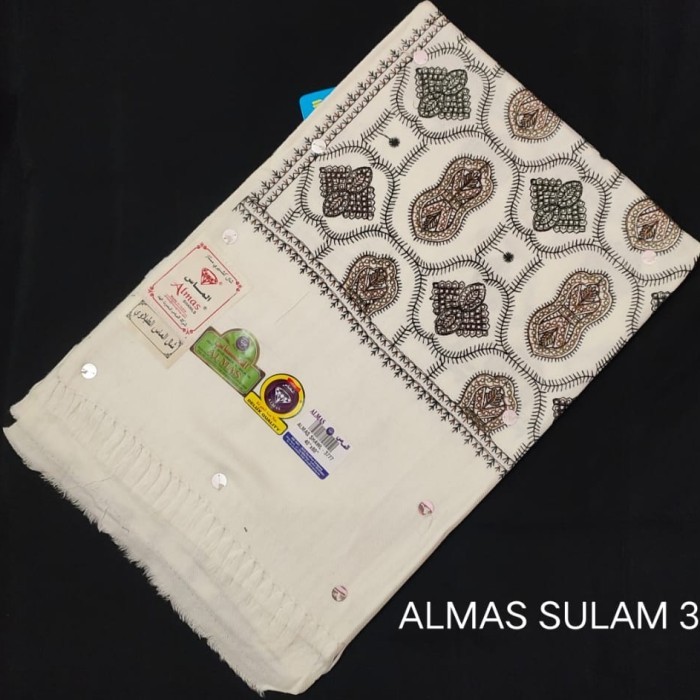 sorban sulam Kasmir kashmiri surban sulaman rajutan timbul original