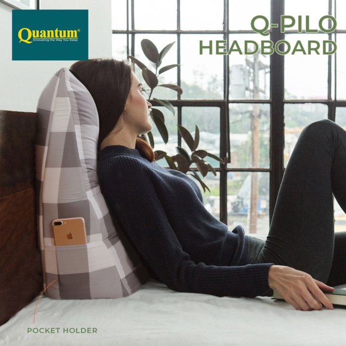 Quantum Headboard Q-Pilo Sandaran Kasur Springbed Spring Bed