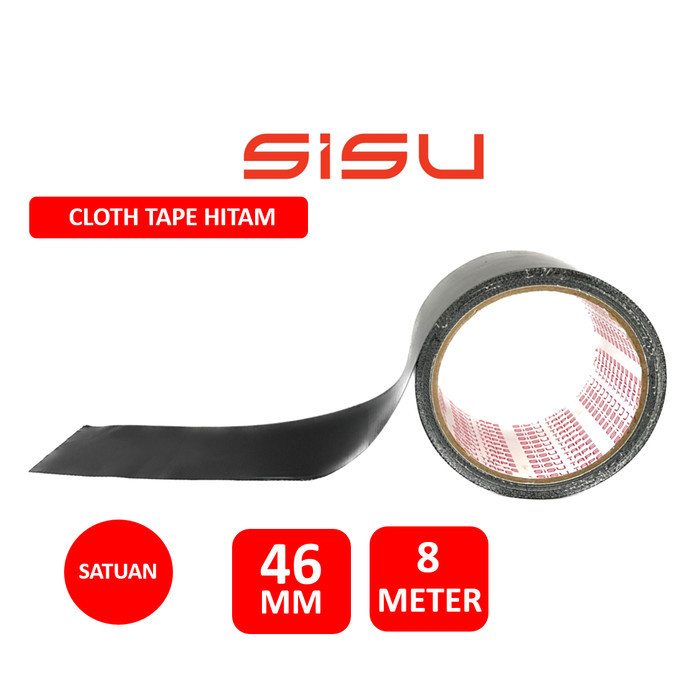 

Cloth Tape/ Lakban Kain Sisu Tape 46Mm X 8 Meter Linen Jilid