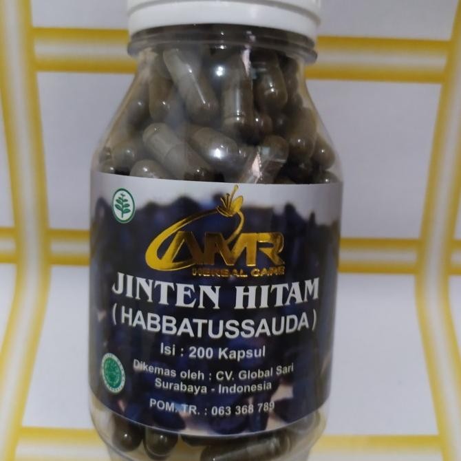 

Baru Amr Habbatussauda Bubuk Jinten Hitam Bpom 200 Kapsul Mirip Kurma Ajwa