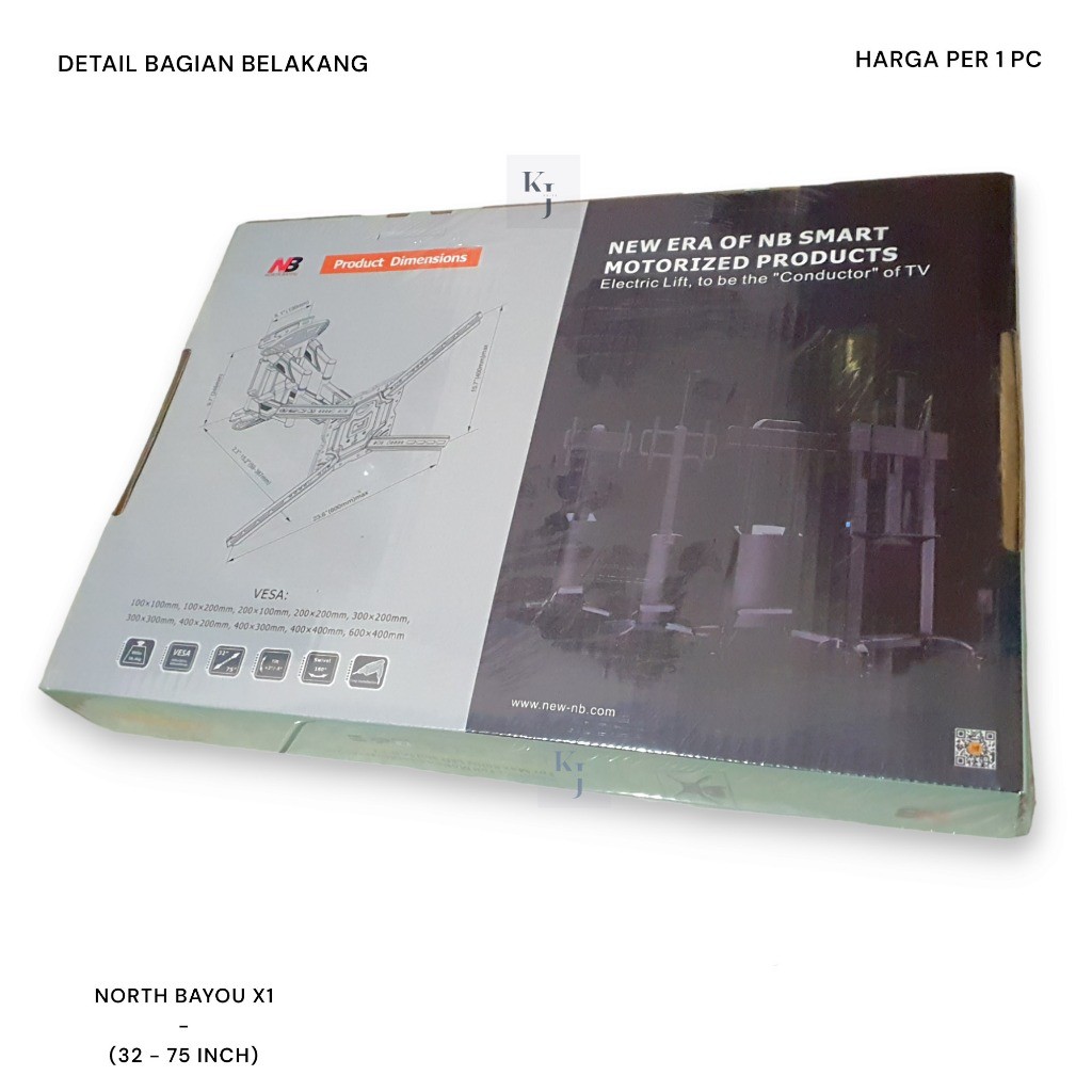 Braket Tv NORTH BAYOU NB 757 - L400/X1 Bracket TV Swivel 32 - 70 inch ( NB P5 ) NB Bracket TV LCD