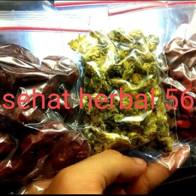 

Baru Paket Teh Bunga Cryanthemum Dengan Gojiberry Dan Kurma Merah