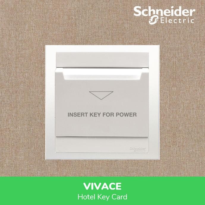 Diskon Schneider Saklar Hotel Key Card Switch Vivace - Kb31Ekt