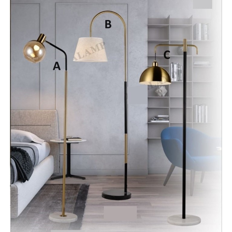 Murah FL 1699 LAMPU STANDING LANTAI MODERN MINIMALIS STANDING LAMP DEKORASI Non COD