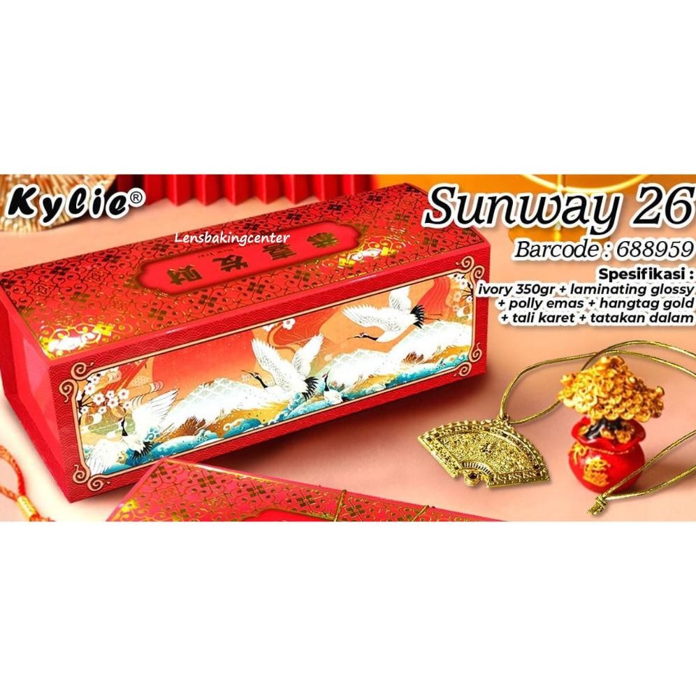 BR - Dus / Box / Kardus / Tempat  Edisi  Imlek / Sincia Kue Lapis Legit  /  Roll Tart  /  Rolltart  