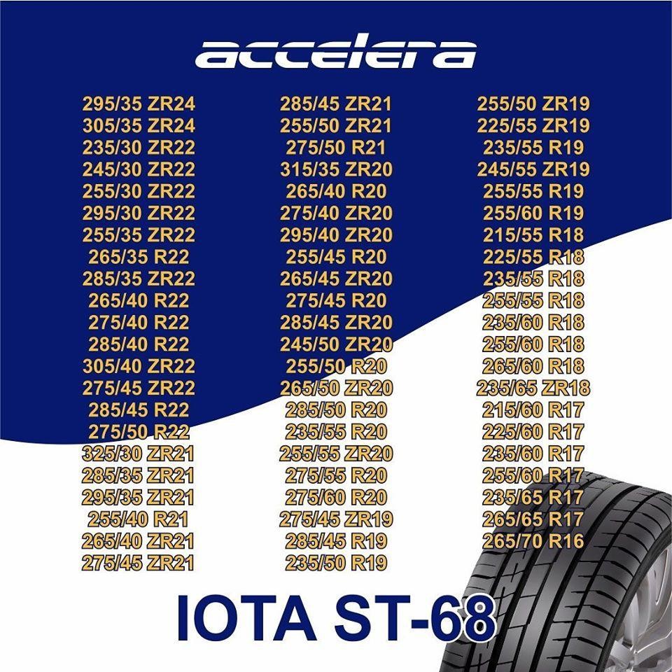 Ban Mobil Accelera 235/55R19 235/55/19 R19 R 19 Iota St68