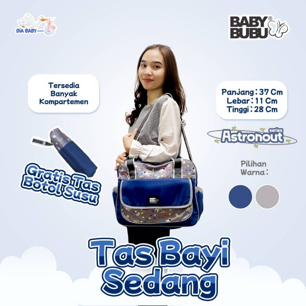 Gratis Ongkir Baby Bubu Tas Bayi Sedang + Tas Botol Susu Tas Perlengkapan Traveling Ibu & Bayi