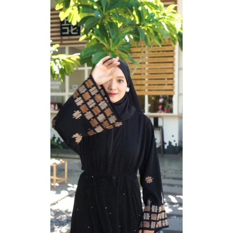 Gratis Ongkir Abaya Shefna Gamis Jubah Hitam Arab Turki Turky Maroko Mesir Saudi Madinah Dubai India