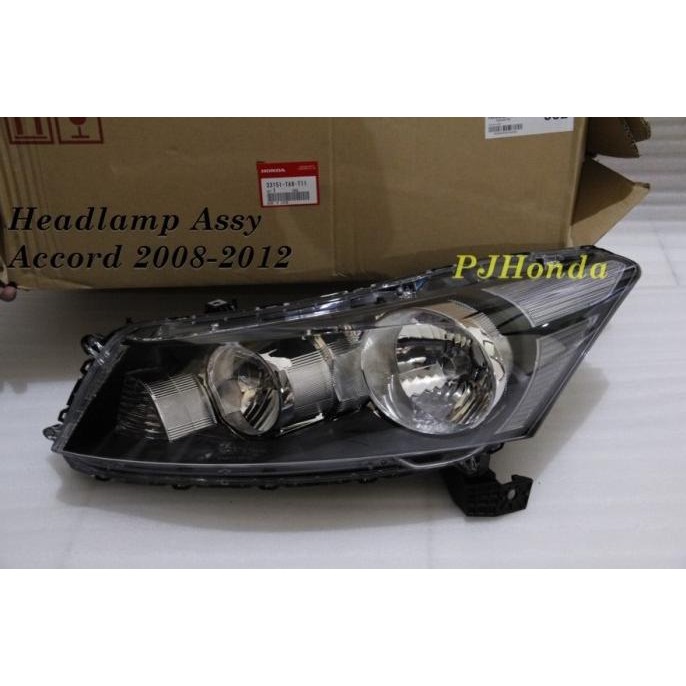 HEADLAMP LAMPU DEPAN ACCORD 2008 - 2009 ORIGINAL