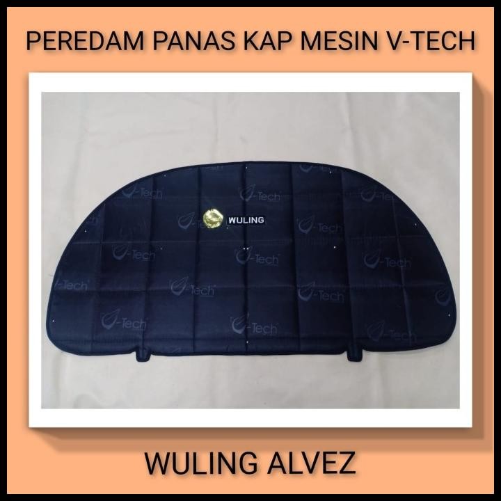 HOT DEAL WULING ALVEZ  KAP PEREDAM PELINDUNG PANAS KAP MESIN AKSESORIS VARIASI 