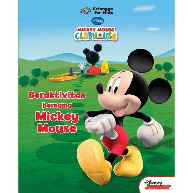 BUKU ERLANGGA (NEW ORIGINAL) FLAT MICKEY MOUSE: BERAKTIVITAS BERSAMA MICKEY MOUSE (KODE : 2000800400