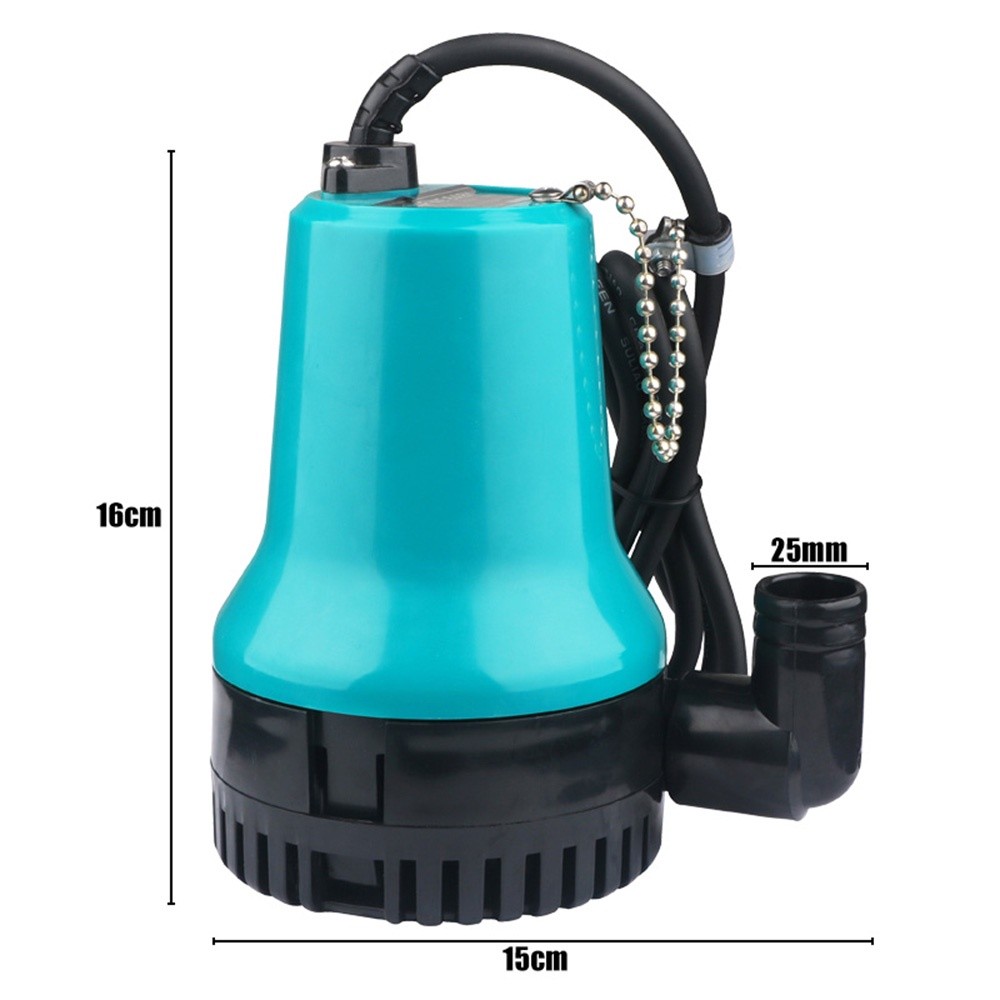 Mesin Pompa Air Celup 12V 24V - Kolam Submersible Pump 12 Volt 24 Volt - Pompa Celup Air Aki DC 12
