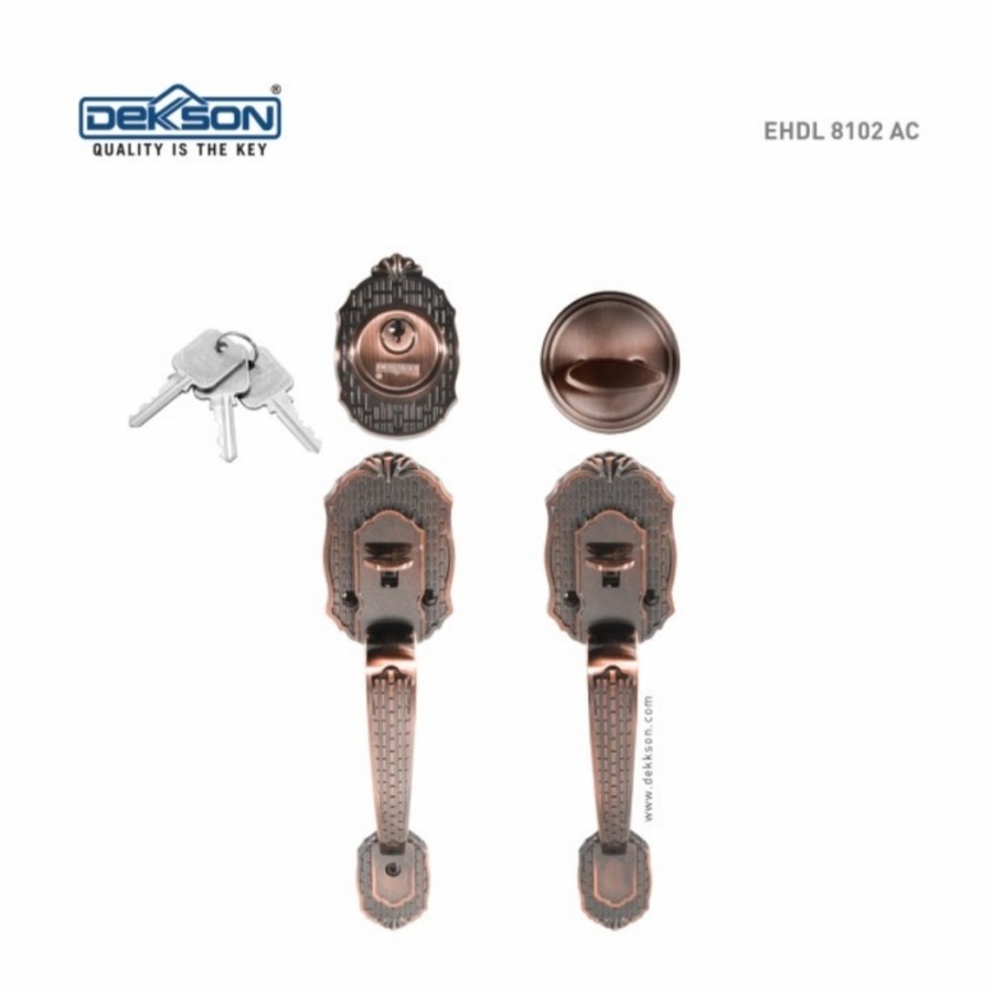 Handle Pintu Antik Entrance Dekkson EHDL D8120 AC
