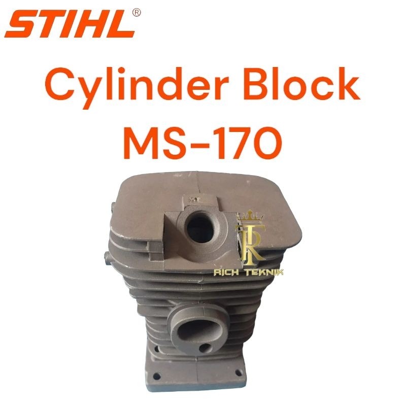 Cylinder block assy Stihl Ms 170 block mesin chainsaw stihl MS-170