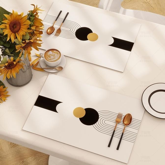 best produk] Alas Tatakan Piring Gelas Panci Alat Makan/Alas Tatakan Piring Meja Makan Table Materia