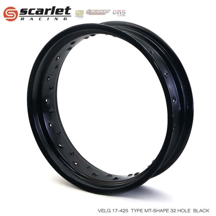 SCARLET RACING VELG PELK PELEK RIM ALOY RING 17 425 MT SHAPE