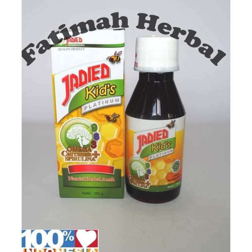 

Baru Madu Jadied Kids - Sari Kurma - Madu Anak + Propolis, Curcuma, Omega