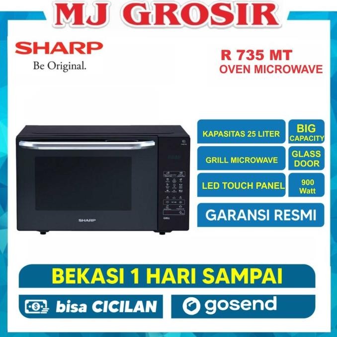 Promo Oven Microwave Sharp R-735Mt(S) R735Mt