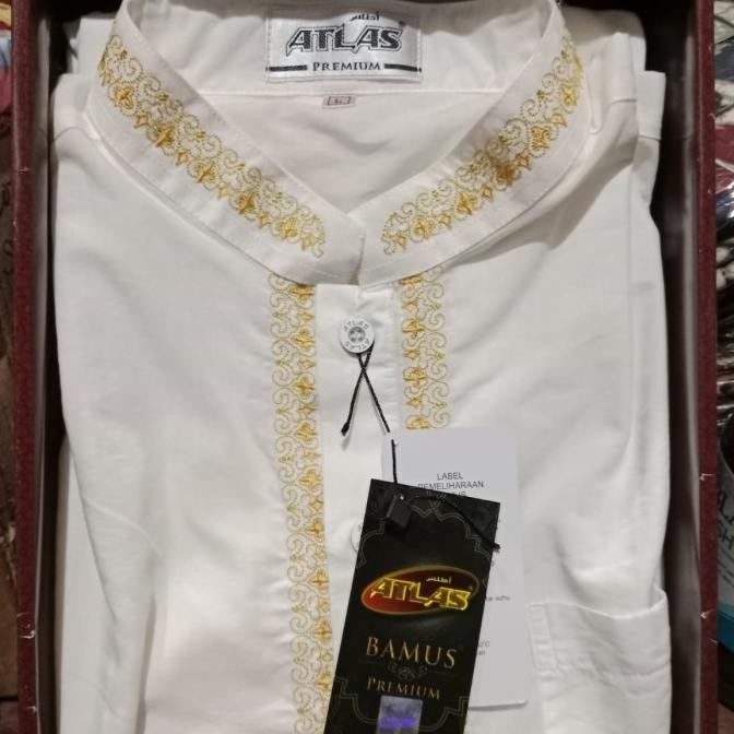 baju koko atlas lengan pendek terbaru ADI