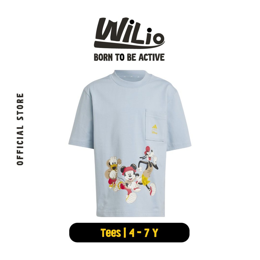 ADIDAS Disney Mickey Mouse Tee Kids JD4552 - Kaos Anak
