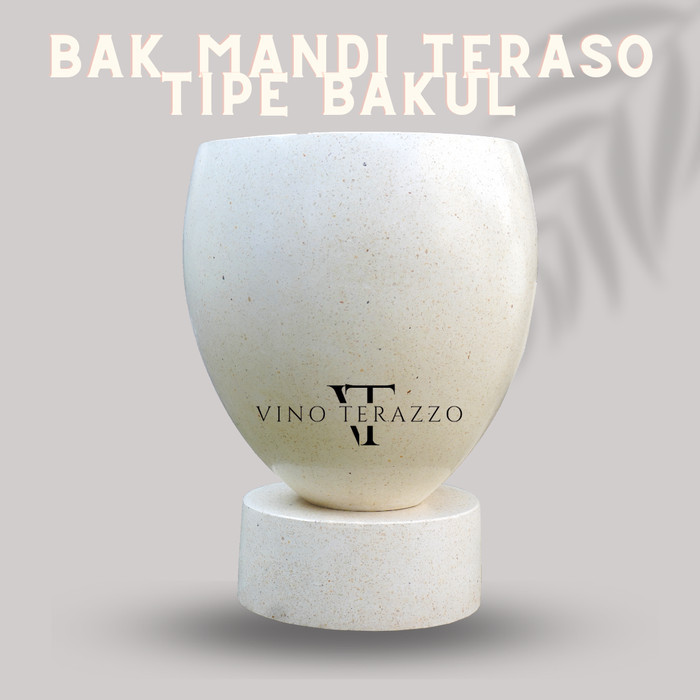 VINO TERAZZO GENTONG AIR BAK MANDI TERASO MINIMALIS MARMER KERAMIK