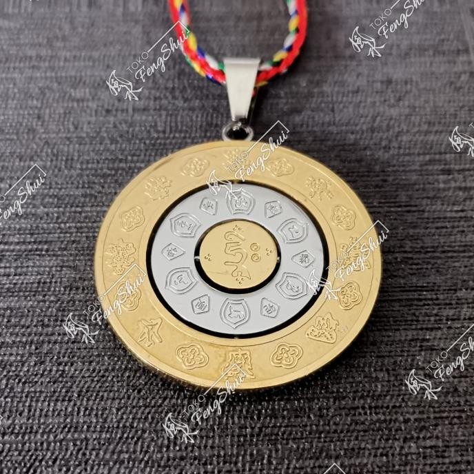 yang dicari@@@@] Kalung Titanium Doa Astamanggala Om Mani Padme Hum Rotary