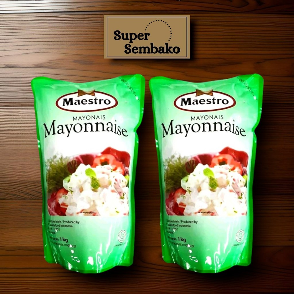 

SAUS MAYONAISE MAESTRO / MAESTRO LIGHT SALAD DRESSING MAYONAIS SACHET 1kg