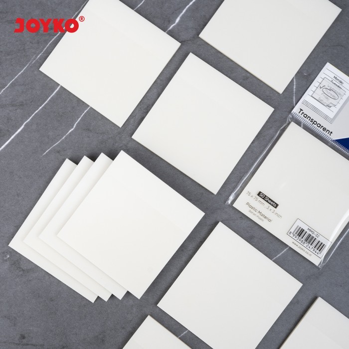 

Joyko Transparent Memo 8Cm Sticky Notes Kertas Memo Transparan Mms-32