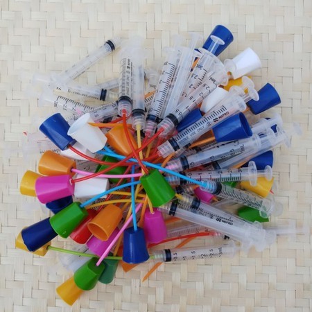 mainan suntikan air anak 3cc 10pcs / suntikan selang air