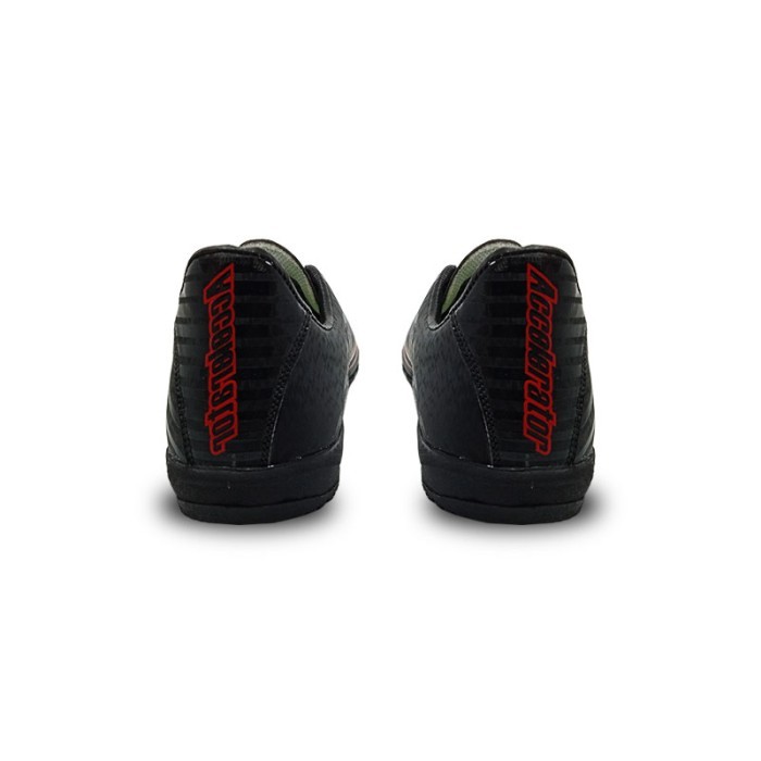 Murah Sepatu Futsal Spec League Premium Original Sintetis Hitam Merah Kuat Non COD